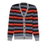 A.P.C PARIS CARDIGAN MULTICOLOR STRIPE