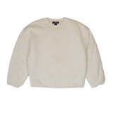 A.P.C PARIS X TAME IMPALA PADDED SWEATER ECRU