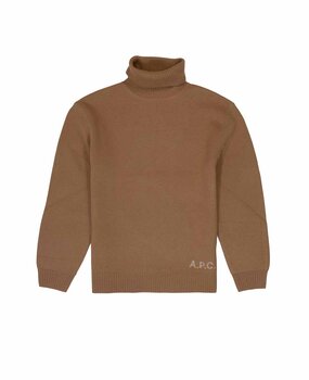 A.P.C. A.P.C PARIS WALTER PULLOVER CAMEL
