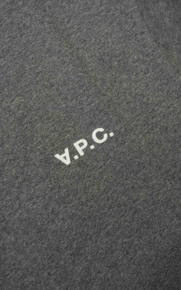 A.P.C PARIS BOXY PETIT VPC T-SHIRT ANTRACIET A.P.C PARIS BOXY PETIT VPC T-SHIRT ANTRACIET