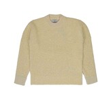 STONE ISLAND MARINA DOUBLE WEAVE PULLOVER BUTTER