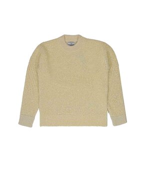 Stone Island STONE ISLAND MARINA DOUBLE WEAVE PULLOVER BUTTER