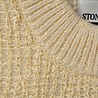 Stone Island STONE ISLAND MARINA DOUBLE WEAVE PULLOVER BUTTER Stone Island STONE ISLAND MARINA DOUBLE WEAVE PULLOVER BUTTER
