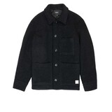 A.P.C PARIS VESTE EMIL PATCH JACK ZWART