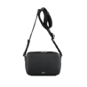 A.P.C. A.P.C. PARIS SOHO CAMERA BAG GRAIN LEATHER NEKTAS ZWART A.P.C. A.P.C. PARIS SOHO CAMERA BAG GRAIN LEATHER NEKTAS ZWART