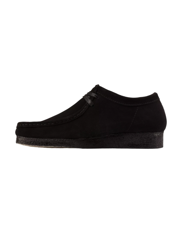 CLARKS WALLABEE SCHOENEN ZWART CLARKS WALLABEE SCHOENEN ZWART