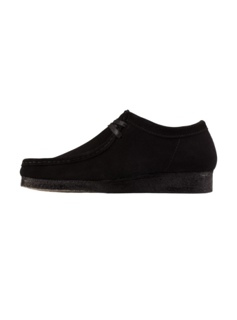 CLARKS WALLABEE SCHOENEN ZWART CLARKS WALLABEE SCHOENEN ZWART