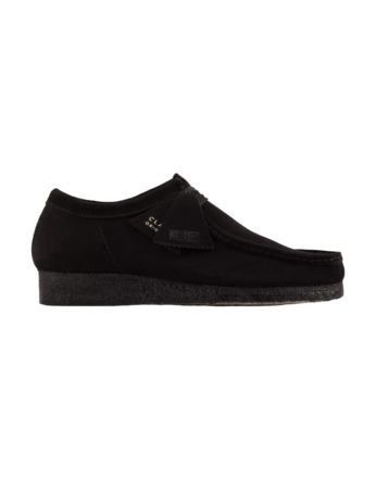 CLARKS WALLABEE SCHOENEN ZWART CLARKS WALLABEE SCHOENEN ZWART