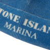 STONE ISLAND MARINA PRINTED WOOL MUTS BLAUW STONE ISLAND MARINA PRINTED WOOL MUTS BLAUW