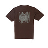 C.P. COMPANY METROPOLIS SERIES T-SHIRT RUM RAISIN BRUIN C.P. COMPANY METROPOLIS SERIES T-SHIRT RUM RAISIN BRUIN