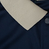 DRÔLE DE MONSIEUR MESH SHORT SLEEVE SHIRT MARINE BLAUW DRÔLE DE MONSIEUR MESH SHORT SLEEVE SHIRT MARINE BLAUW