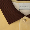 DRÔLE DE MONSIEUR VELOURS POLO GEEL DRÔLE DE MONSIEUR VELOURS POLO GEEL