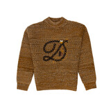 DRÔLE DE MONSIEUR LA MAILLE TRESSÉ PULLOVER BRUIN