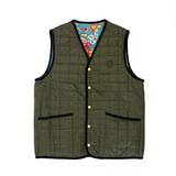 DRÔLE DE MONSIEUR SANS MANCHE BODYWARMER KHAKI