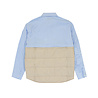 Comme des Garcons Homme COMME DES GARÇONS HOMME PADDED SHIRT SAX BLAUW
