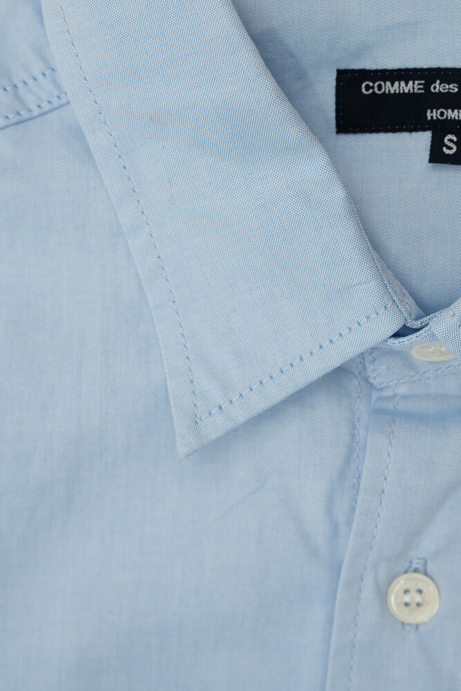 Comme des Garcons Homme COMME DES GARÇONS HOMME PADDED SHIRT SAX BLAUW