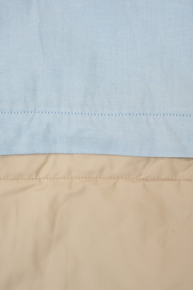 Comme des Garcons Homme COMME DES GARÇONS HOMME PADDED SHIRT SAX BLAUW