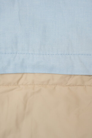 Comme des Garcons Homme COMME DES GARÇONS HOMME PADDED SHIRT SAX BLAUW