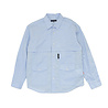 Comme des Garcons Homme COMME DES GARÇONS HOMME PADDED SHIRT SAX BLAUW