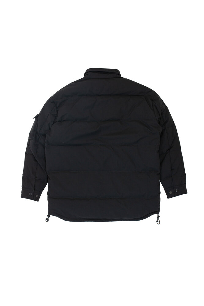 Comme des Garcons Homme COMME DES GARÇONS HOMME PADDED OVERSHIRT ZWART Comme des Garcons Homme COMME DES GARÇONS HOMME PADDED OVERSHIRT ZWART