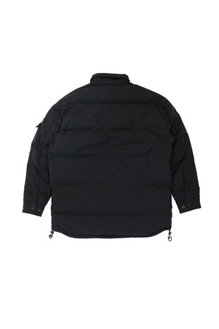 Comme des Garcons Homme COMME DES GARÇONS HOMME PADDED OVERSHIRT ZWART Comme des Garcons Homme COMME DES GARÇONS HOMME PADDED OVERSHIRT ZWART