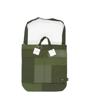 Comme des Garcons Homme COMME DES GARÇONS X PORTER YOSHIDA HELMUT BAG KHAKI