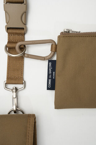 Comme des Garcons Homme COMME DES GARÇONS HOMME X PORTER YOSHIDA MINI SHOULDER BAG BEIGE