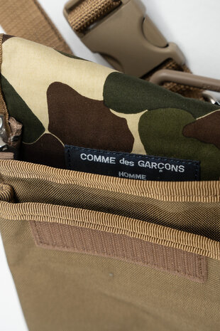 Comme des Garcons Homme COMME DES GARÇONS HOMME X PORTER YOSHIDA MINI SHOULDER BAG BEIGE