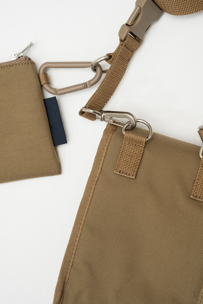 Comme des Garcons Homme COMME DES GARÇONS HOMME X PORTER YOSHIDA MINI SHOULDER BAG BEIGE