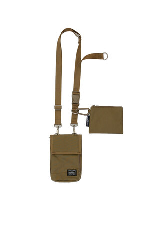 Comme des Garcons Homme COMME DES GARÇONS HOMME X PORTER YOSHIDA MINI SHOULDER BAG BEIGE