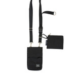 COMME DES GARÇONS X PORTER YOSHIDA MINI SHOULDER BAG ZWART