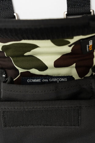 Comme des Garcons Homme COMME DES GARÇONS HOMME X PORTER YOSHIDA MINI SHOULDER BAG ZWART