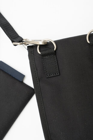 Comme des Garcons Homme COMME DES GARÇONS HOMME X PORTER YOSHIDA MINI SHOULDER BAG ZWART