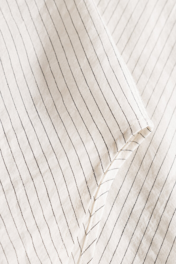 Norse Projects NORSE PROJECTS MO OVERSIZED STRIPED SHIRT ECRU