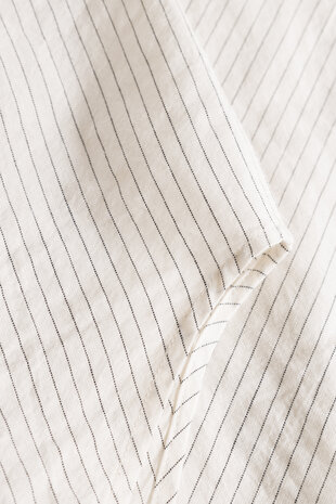 Norse Projects NORSE PROJECTS MO OVERSIZED STRIPED SHIRT ECRU