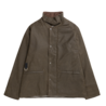 NORSE PROJECTS HOLMEN WAX FISHING JACKET BRUIN NORSE PROJECTS HOLMEN WAX FISHING JACKET BRUIN