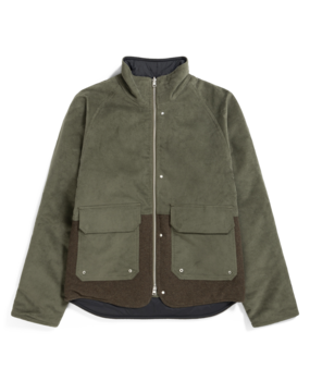 Norse Projects NORSE PROJECTS HAKON SOLOTEX CORDUROY JACK GROEN