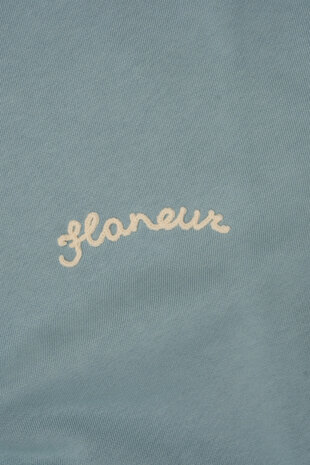 FLÂNEUR SIGNATURE SWEATER BLAUW FLÂNEUR SIGNATURE SWEATER BLAUW