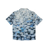 FLÂNEUR UMBRELLA VISCOSE SHIRT BLAUW