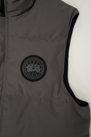 Canada Goose CANADA GOOSE GARSON VEST BLACK LABEL GRIJS