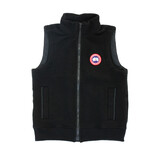 CANADA GOOSE MERSEY VEST KIND FLEECE ZWART
