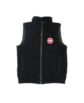Canada Goose CANADA GOOSE MERSEY VEST KIND FLEECE ZWART
