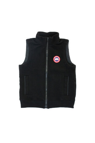 Canada Goose CANADA GOOSE MERSEY VEST KIND FLEECE ZWART