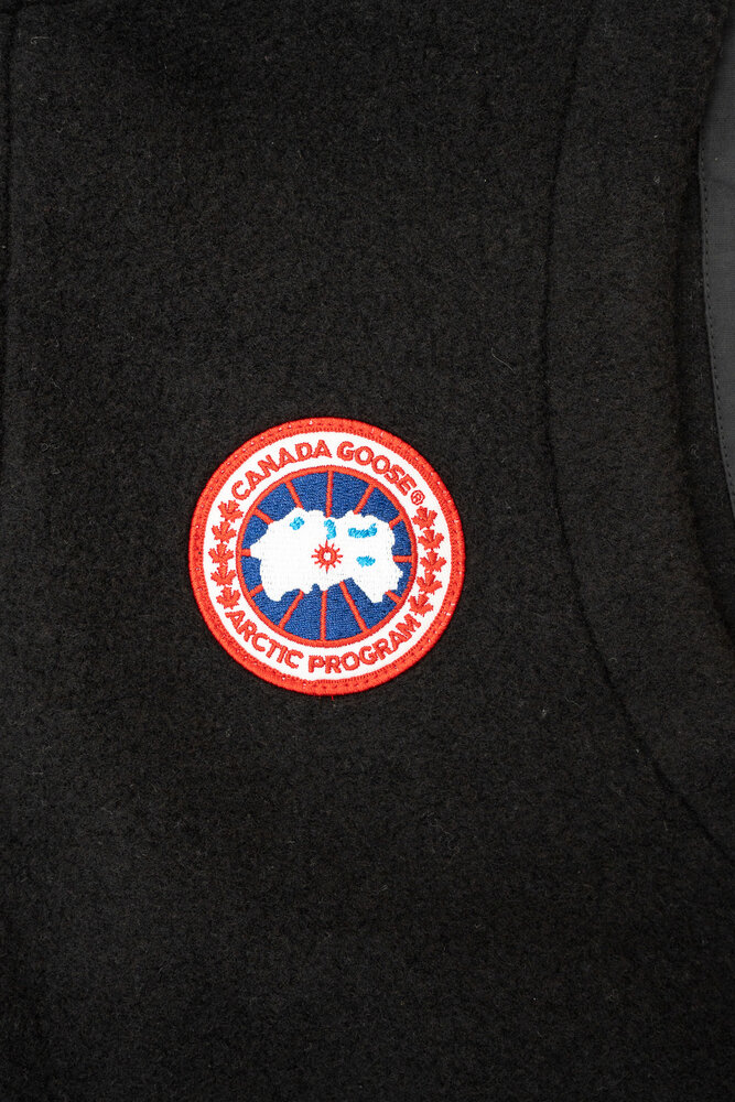 Canada Goose CANADA GOOSE MERSEY VEST KIND FLEECE ZWART