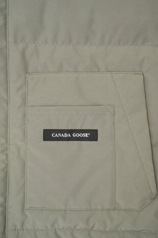 Canada Goose CANADA GOOSE FREESTYLE CREW VEST SAGEBUSH GROEN