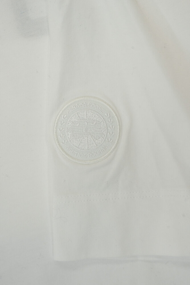 CANADA GOOSE GLADSTONE RELAXED T-SHIRT WIT CANADA GOOSE GLADSTONE RELAXED T-SHIRT WIT