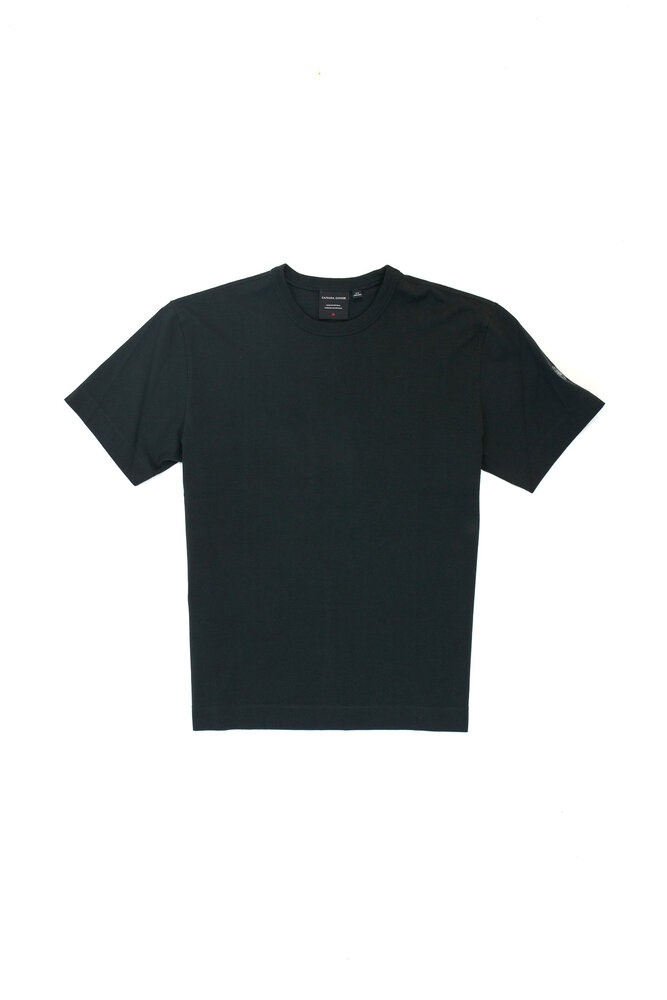 CANADA GOOSE GLADSTONE RELAXED T-SHIRT ZWART CANADA GOOSE GLADSTONE RELAXED T-SHIRT ZWART