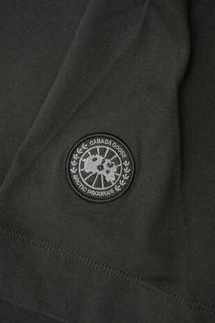CANADA GOOSE GLADSTONE RELAXED T-SHIRT ZWART CANADA GOOSE GLADSTONE RELAXED T-SHIRT ZWART