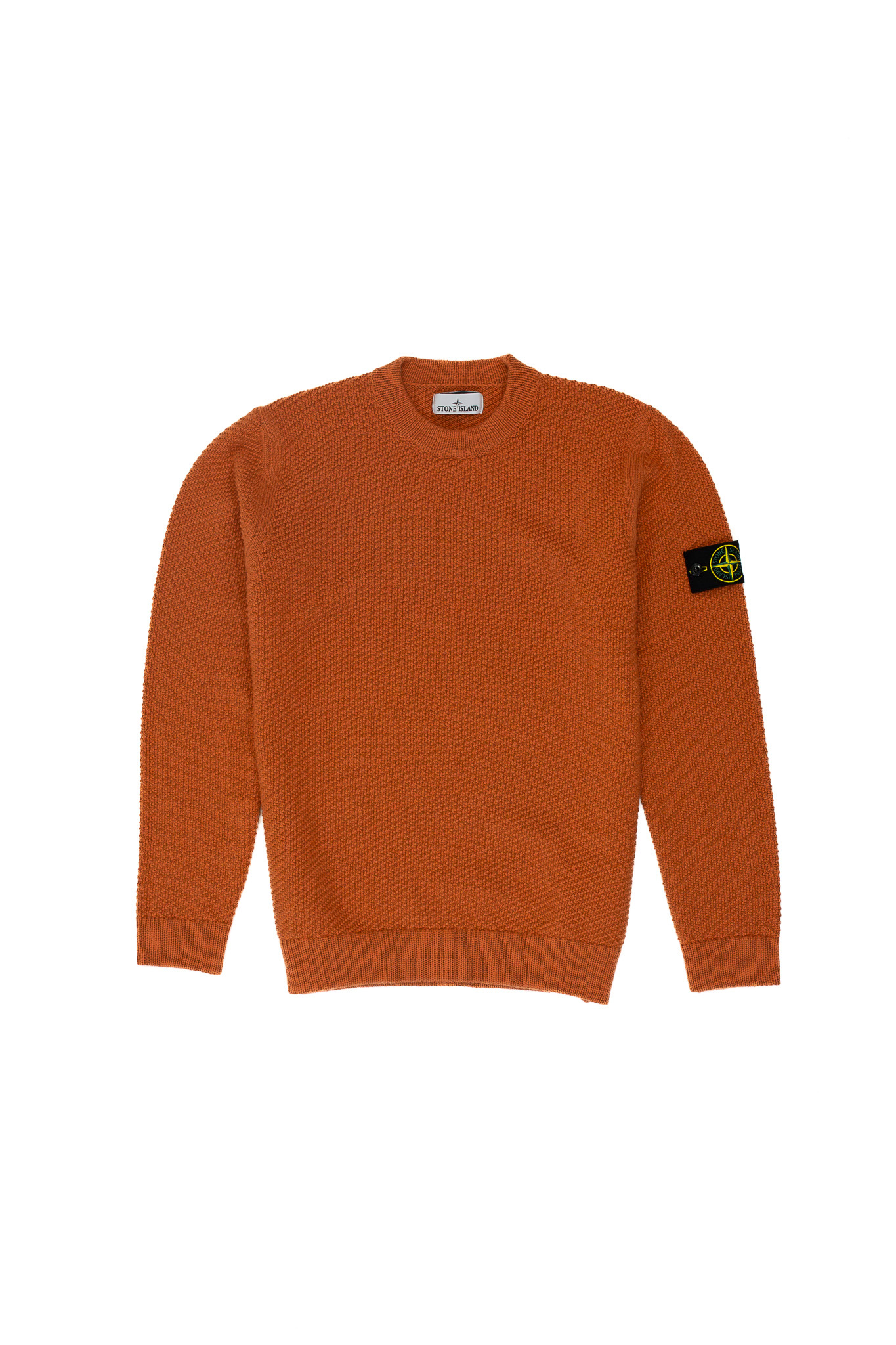 STONE ISLAND RWS GEELONG WOOL PULLOVER ORANJE - Vic