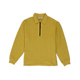 STONE ISLAND HALF-ZIP SWEATER GEEL
